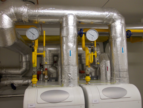 Realizace vytápění